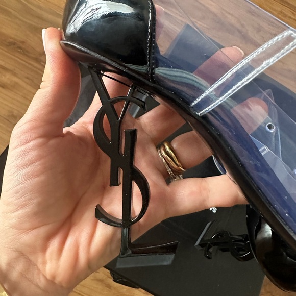 Saint Laurent opyum pvc pump size IT 39.5 black - Picture 4 of 7